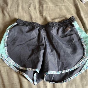 Sketchers grey lined athletic shorts